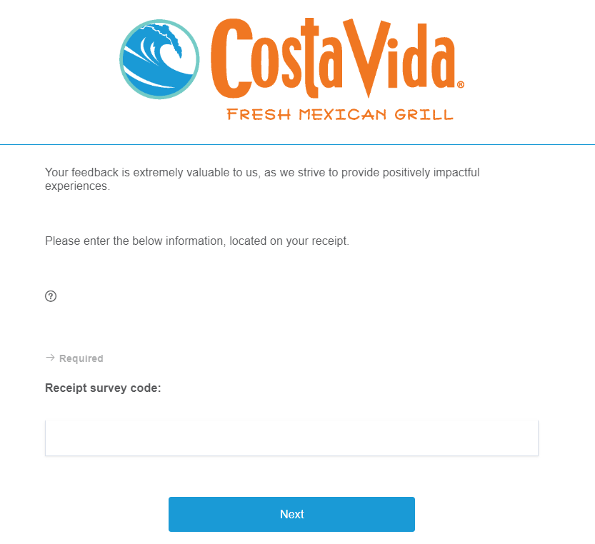 Costa Vida Survey