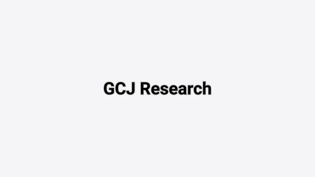 GCJ Research