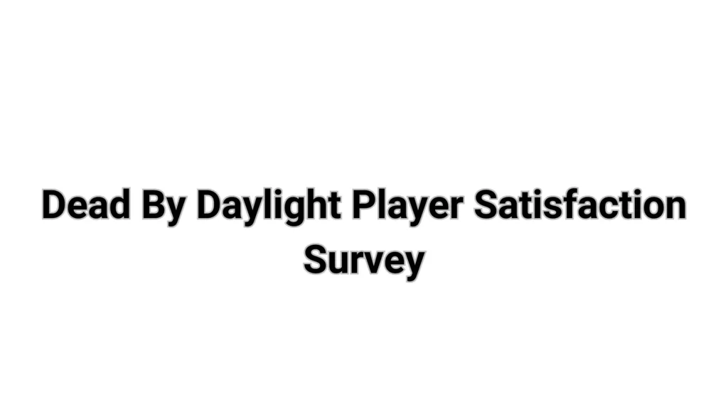 dbd survey